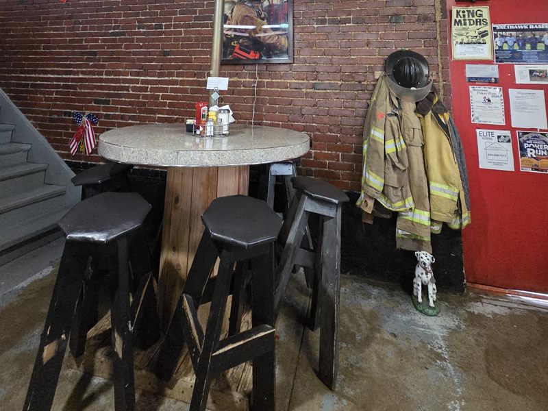 Firehouse Cafe interior
