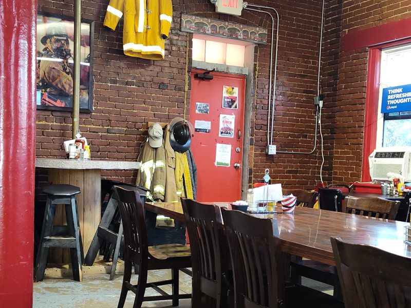 Firehouse Cafe interior